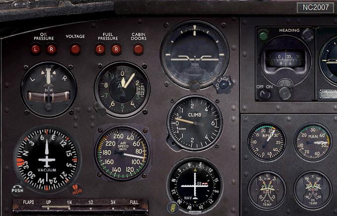 FSX gauges at go around
